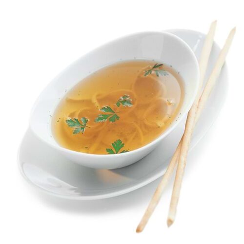 Sopa sin grasa nahrin