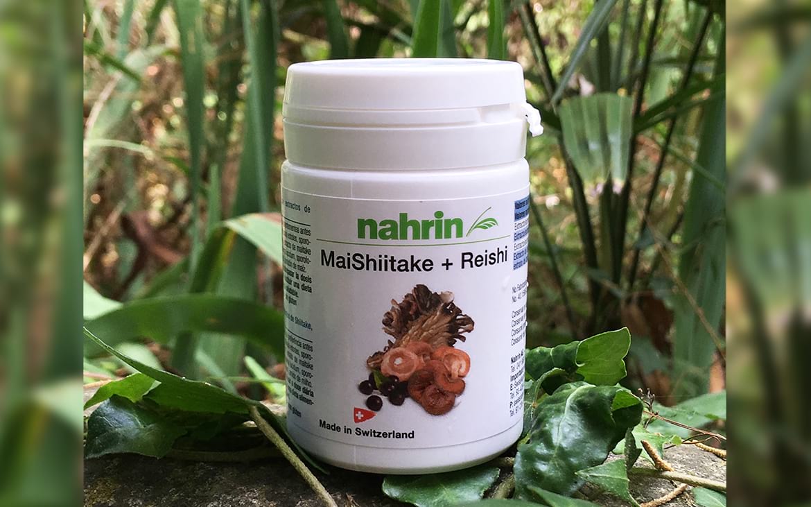 Cápsuals MaiShiitake Reishi y Açai de Nahrin