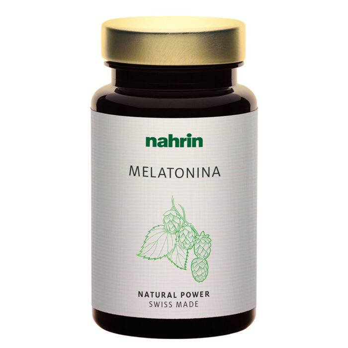 Melatonina con valeriana, melisa y pasiflora de Nahrin